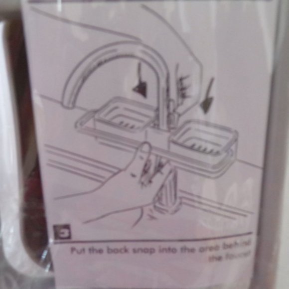 Kitchen Sink Organizer Saves Counter Space 0730 - Picture 4 of 4